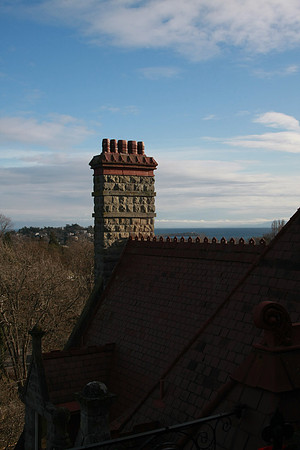 Looking out toward the water.
