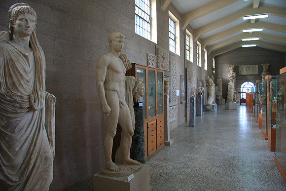 Ancient Corinth Museum space