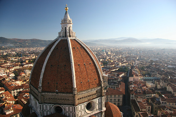 View east
