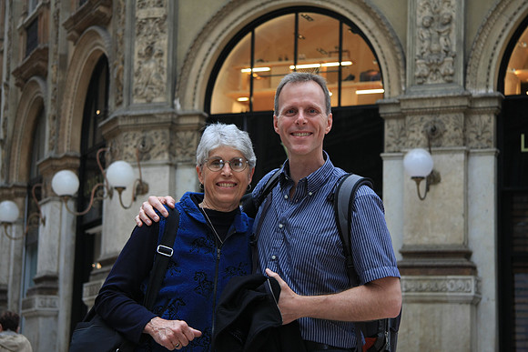 Galleria near the Duomo in Milan