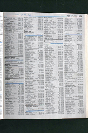Palermo Phone Book 1 - Bruno
