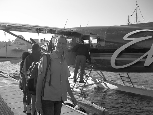 8:00 am flight. 1 hour flight to Roche Harbor.