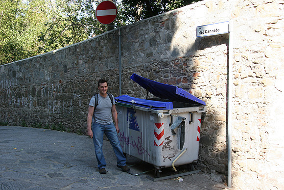 The trashman
