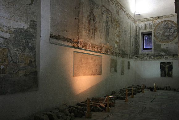 Villa Chiaromonte murals - many executed by prisoners of the Inquisition