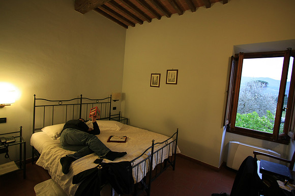 Relaxing at CasaVolpi