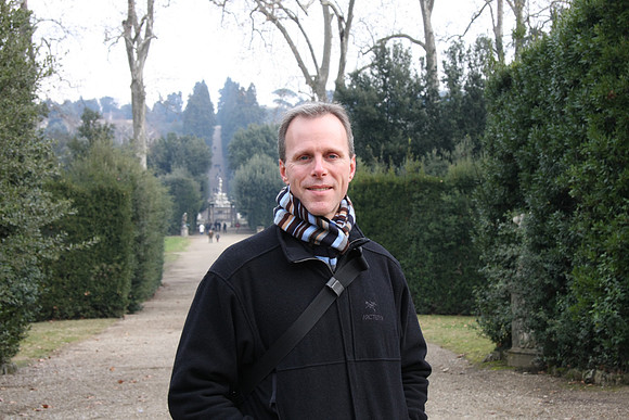 Mark in Boboli