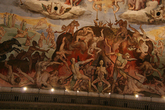 Cupola - as true today it seems 85% of the production budget went into depicting hell