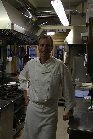 Mark in the Kitchen of Baccarossa