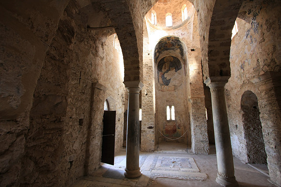 Inside Agia Sofia