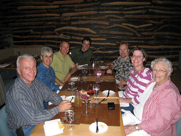 Rona's Birthday at Charlie Palmer's Fin Fish at Grand Sierra Resort