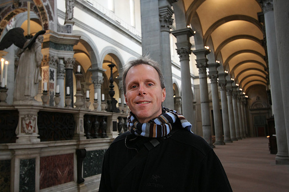 Mark Inside Santo Spirito