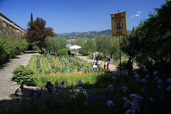 Entrance to the Iris Garden