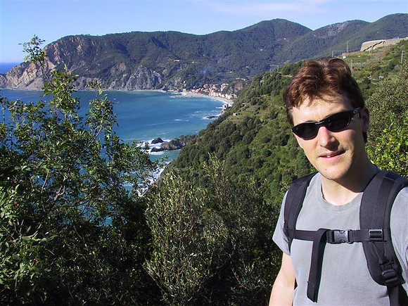 Looking back at Monterosso.