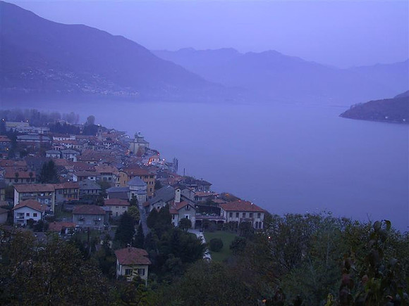Cannobio at Dusk Walking Back Into Town