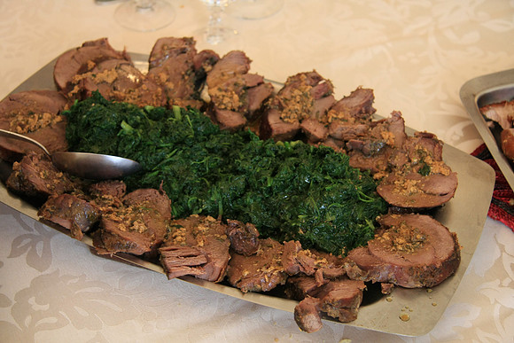 Capriola, a type of deer. Federica's father killed both the boar and the deer.
