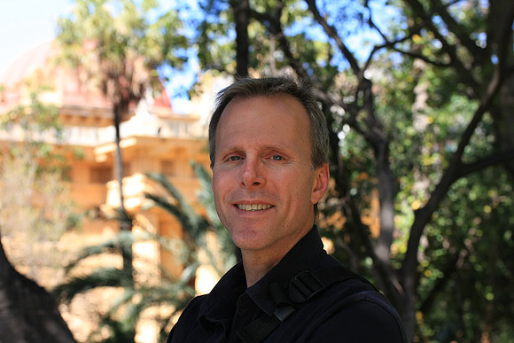 Mark in Botannical Garden
