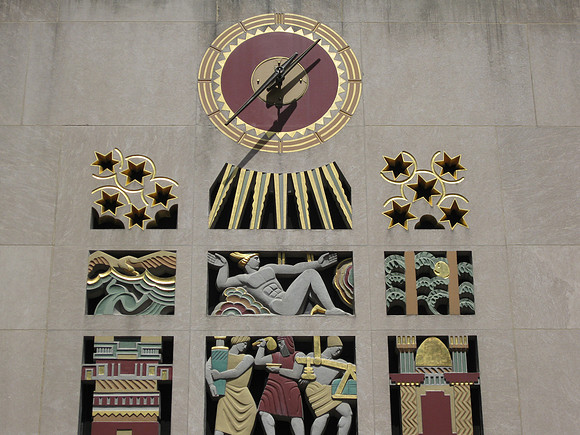 Art Deco decoration at Rockefeller Center