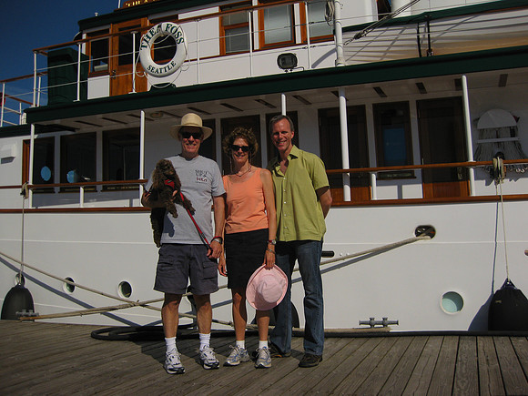 Gary worked on this boat during summers as a teenager.