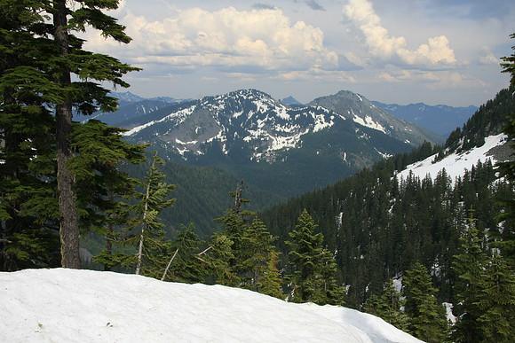 Looking Northeast from the Ridge - at about 4700 feet