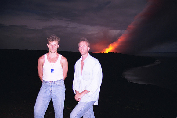 At the Kilauea lava delta