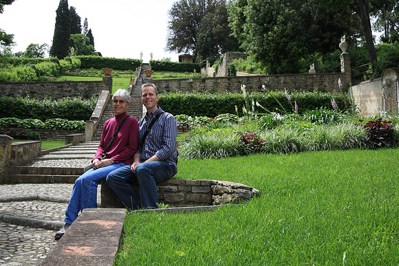 On the steps in the Bardini