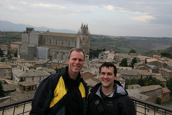 On top of Torre del Moro looking southeast
