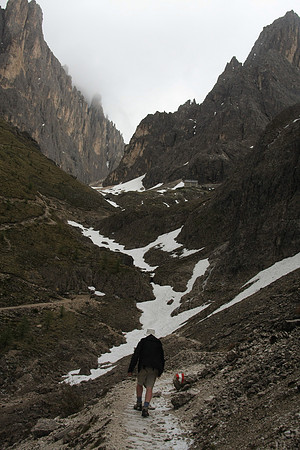 About half way through the hike.