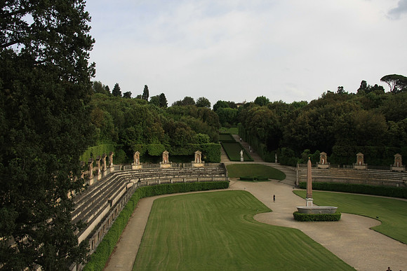 Boboli Gardens from the Palazzo Pitti