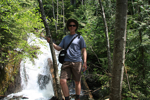 Mark in Front of Mason Creek