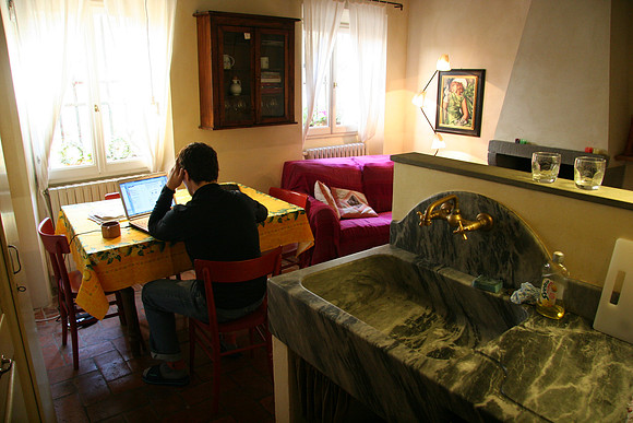 Marble sink