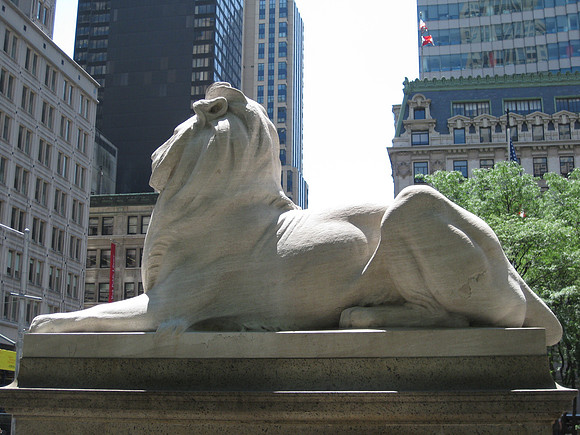 New York City Public Library Lion