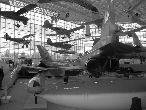 Inside the Great Gallery at the Museum of Flight