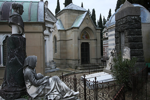 Upscale tombs - includes weeping statues