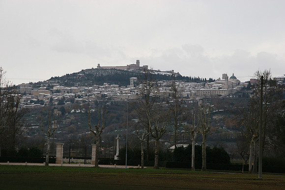 Assisi with Snow