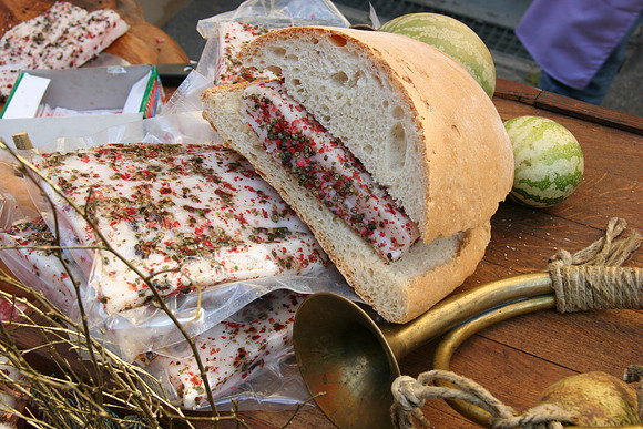 Prosciutto bianco - Basically all fat