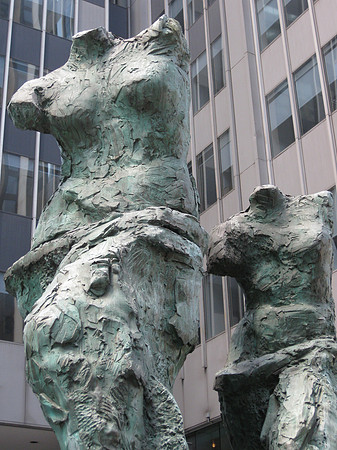 Some torsos on the way to Central Park.