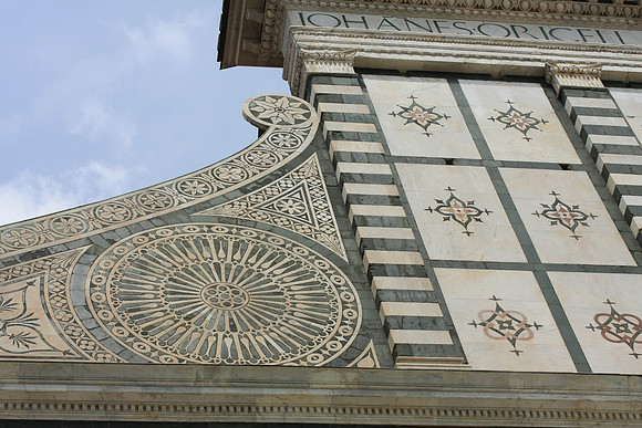 Facade Detail of Santa Maria Novella