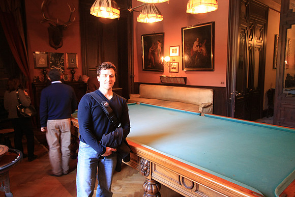 In the Billard Room - oh to be a rich English person in the 19th century