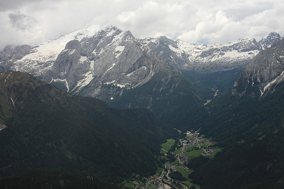Val di Fassa - town of Canazei.