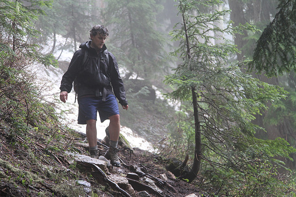 We preferred the snow over the mud.