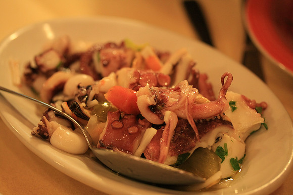 Easter appetizer - insalata di frutti di mare