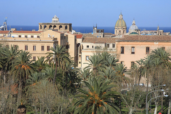 View from Palazzo Reale toward the water