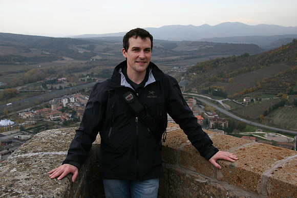 On Fort Albornoz - looking southeast
