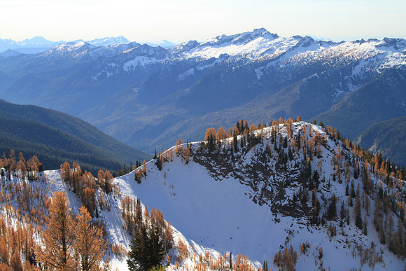 Old Gib Mountain in mid-ground.
