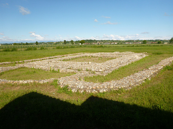 Augusta Bagiennorum - old Roman town.