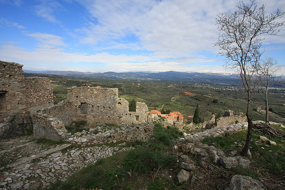 Views back over Sparta
