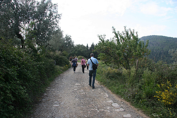 And still more walking