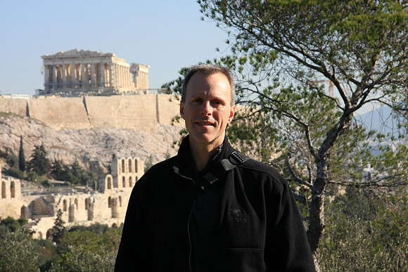 From Filopappas Hill - wandering the ruins on this big green space adjacent to the Acropolis