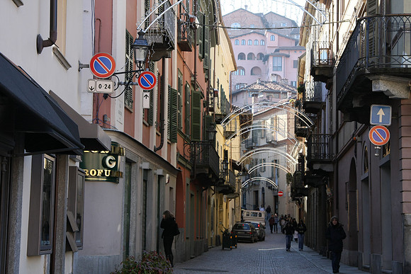 Street in Saluzzo