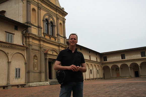 The church inside Certosa del Galluzzo